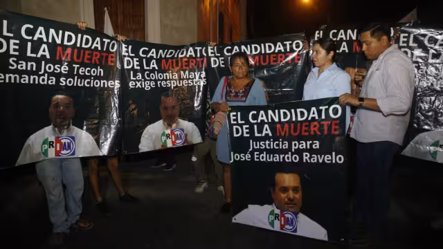 María Ravelo, madre de José Eduardo, llamó a Renán Barrera el candidato de la muerte