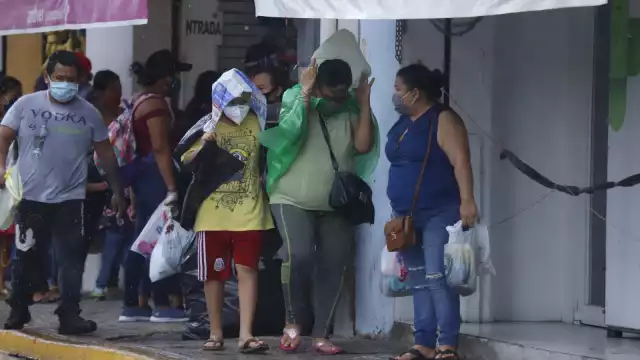 Continúan las lluvias en Yucatán