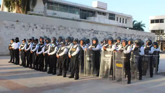 Los 44 policías de Campeche han sido dados de baja durante el 2023