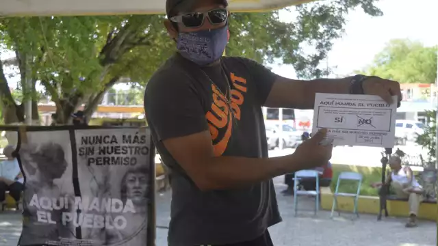 Vocero de Chik’in Ja’ aseguró que hay intereses políticos en la decisión sobre la granja de Kekén en Kinchil