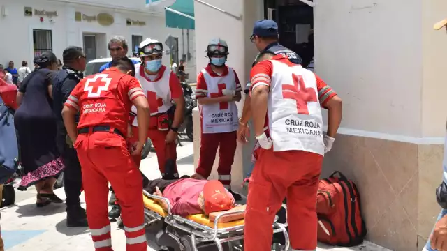 Los dos abuelitos requirieron atención médica de urgencia