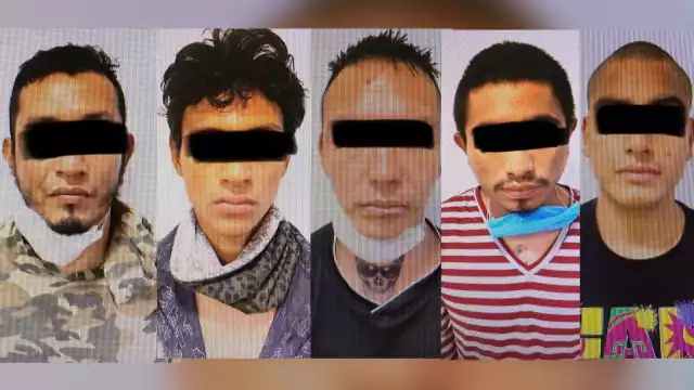 Los cinco hombres detenidos permanecerán encarcelados en el Cereso de Cancún, y el menor está bajo resguardo de la Policía Ministerial