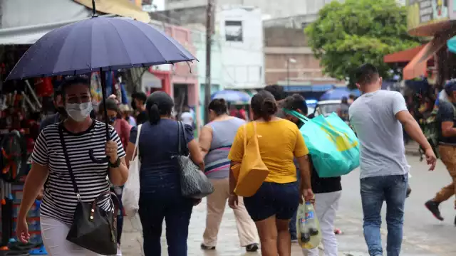 Las lluvias se estarán presentando por la tarde de este jueves 15 de septiembre