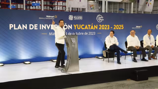 Será una inversión de mil 275 millones de pesos para las nuevas tiendas Walmart en Yucatán