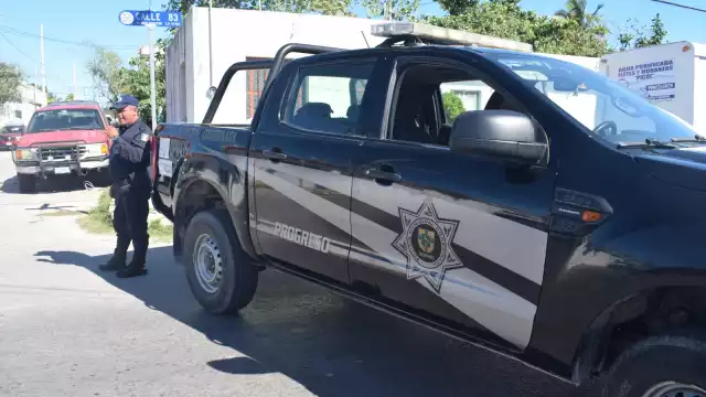 La policía de Progreso estuvo a cargo de los accidentes