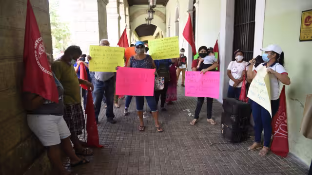 Los vecinos decidieron hacer ruido para que el gobernador intervenga en el caso y los ayude con la certeza jurídica