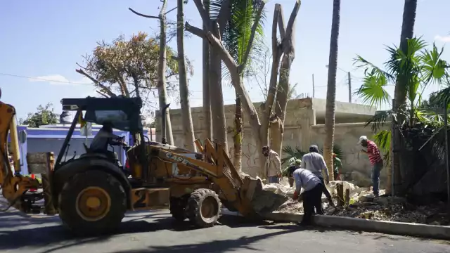 El conflicto entre las personas fue por los trabajos del Parque Lineal Metropolitano
