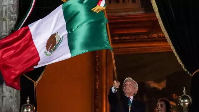 El mandatario dio su tercer Grito de Independencia