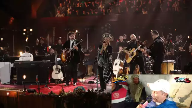 La banda pidió varios saludos en la transmisión