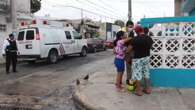 La familia fue auxiliada por las autoridades