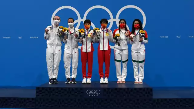 Las clavadistas mexicanas Gabriela Agúndez y Alejandra Orozco conquistaron el bronce