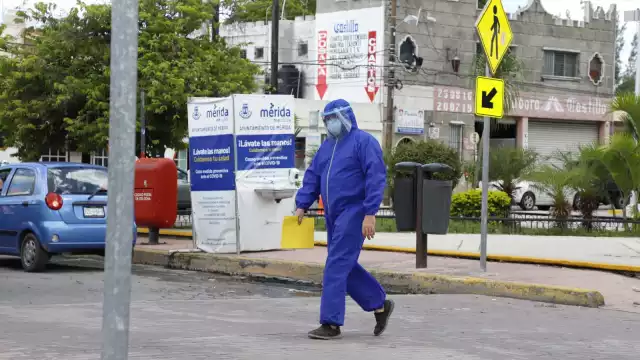 Los nuevos contagios en Yucatán han reducido levemente, pero el número de muertes permanece alto