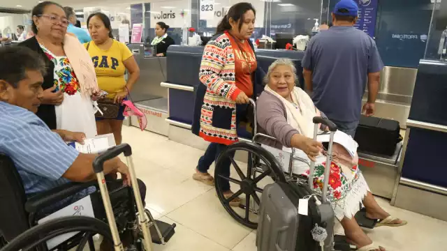 Serán 200 abuelitos de Yucatán que podrán viajar a EU
