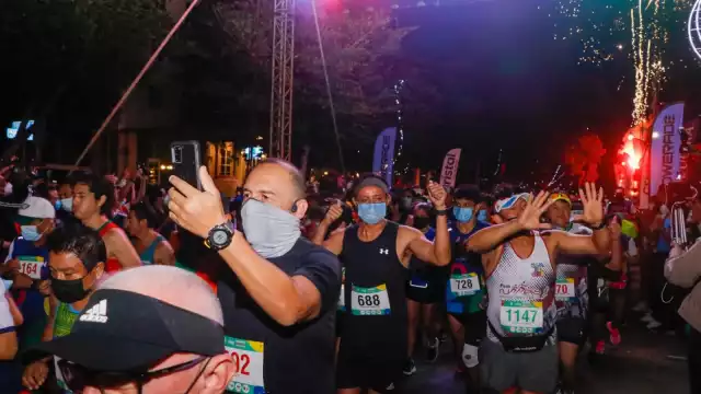 La maratón de la ciudad de Mérida se llevó a cabo en el Monumento a la Patria