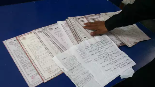 El Registro Civil Estatal indicó que la falsificación puede darse por parte de un migrante o personas relacionadas con delincuencia