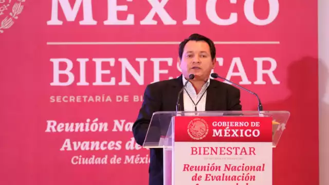 La actividad fue encabezada por la secretaria de Bienestar, Ariadna Montiel Reyes