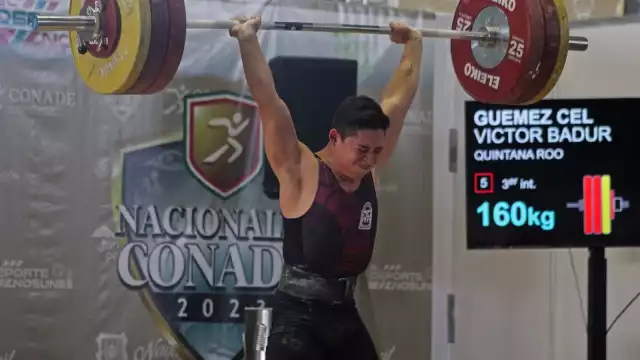 Víctor Badur Güémez Cel formará parte de la Selección Mexicana de Levantamiento de Pesas