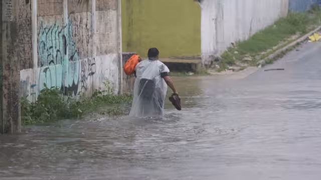 Durante el paso de este ciclón tropical sólo se registraron algunas inundaciones y caída de árboles. Foto: Jorge Delgado