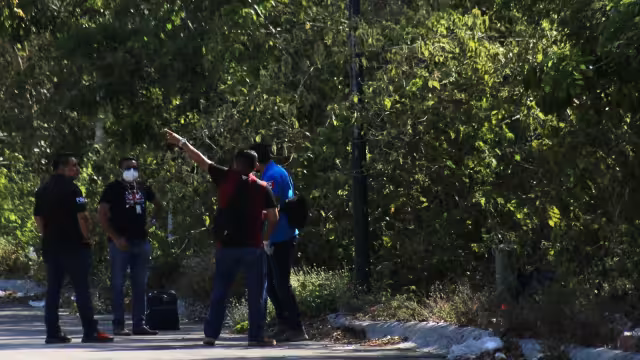 Autoridades resguardaron la zona
