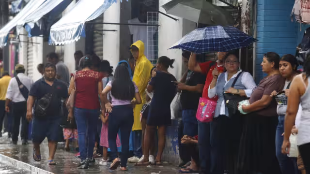 Se espera que la probabilidad de lluvias se mantenga este fin de semana en Mérida