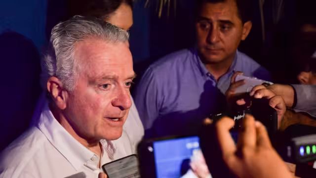 Santiago Creel Miranda llegó a Yucatán para compartir sus razones para ser candidato presidencial