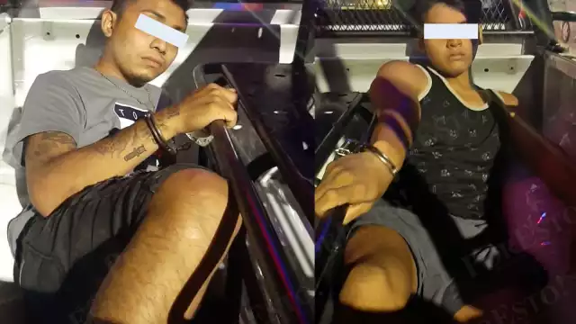 El menor de edad y su acompañante portaban droga al momento de su detención, por lo que fueron llevados a la FGE Quintana Roo en Cozumel