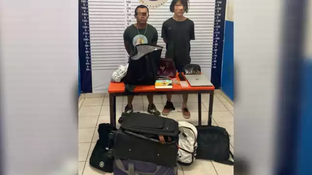 Los detenidos por robar dentro de una casa en Playa del Carmen, fueron llevados a los separos de la Policía Municipal