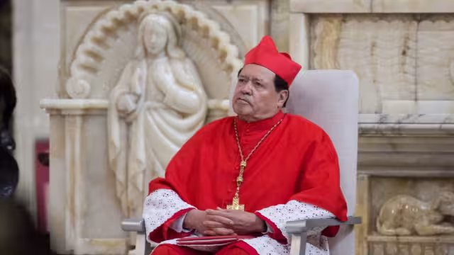 El cardenal recibió los Santos Óleos hace unos días