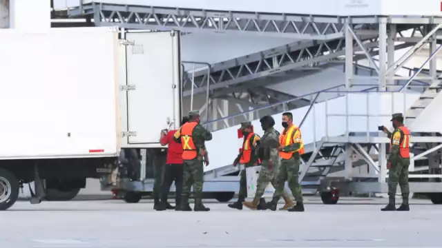 Este es el embarque número 17 de vacunas que llega al Quintana Roo