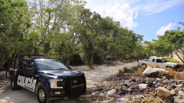 Aquí se hallaron las bolsas negras con restos humanos
