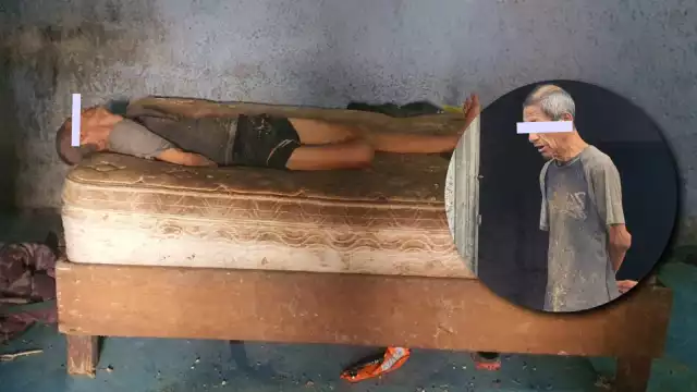 Pese a que el adulto mayor padece la enfermedad de Parkinson, fue dejado solo por su familia en Cozumel