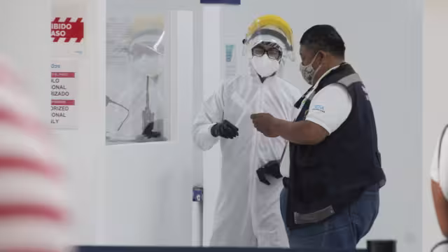 Personal de SESA y del aeropuerto no localizaron al hombre