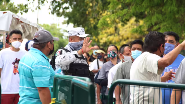 Autoridades informaron que ya no habían vacunas