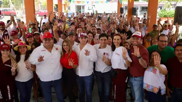 Segundo día de campaña de Joaquín “Huacho” Díaz Mena en Yucatán