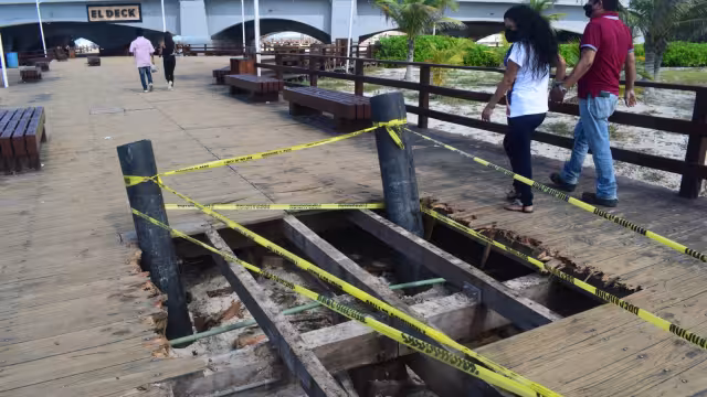 Los trabajos de reparación ya han comenzado