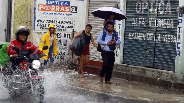 Se pronostican lluvias fuertes en Mérida durante la tarde de este viernes