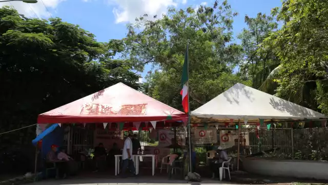 Manuel Aban Can indicó que mantener obstruyendo el parador turístico es la mejor forma de presionar a la Sedatu