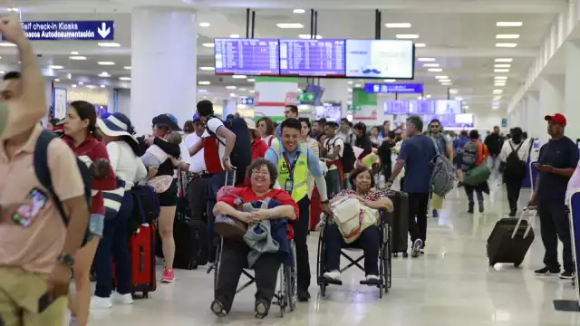 
Los prestadores de servicios afirman que la demanda predominó en las Terminales 2 y 4 y se mantendrá hasta diciembre. (Rodolfo Flores)
