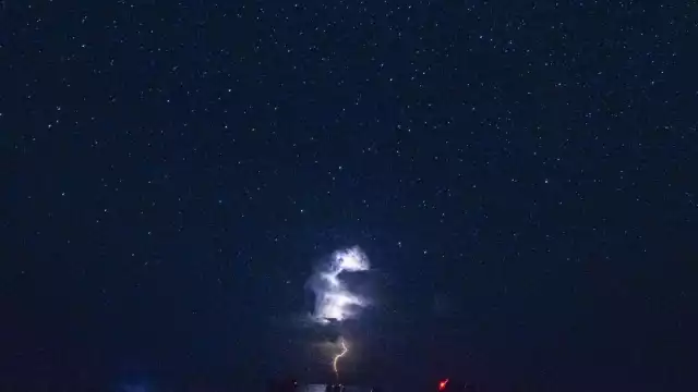 Lluvia de estrellas desde Quintana Roo (Archivo Cuartoscuro)