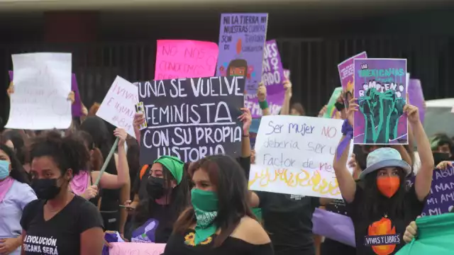 Las feministas del sur de Quintana Roo celebraron el arresto de las personas ciberacosadores en la ciudad de Chetumal