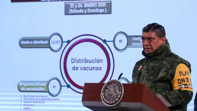 El funcionario estuvo ayer martes en la conferencia mañanera desde Palacio Nacional