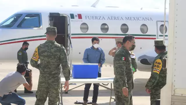 Las vacunas ya están resguardadas bajo vigilancia militar