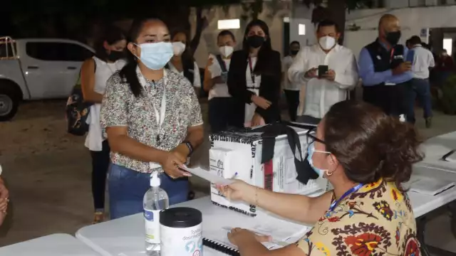 La presidenta del IEEC precisó que no pudo emitir resultado del conteo rápido