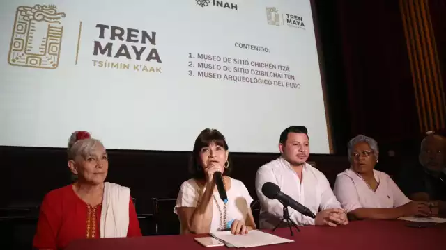 En los nuevos museos de Yucatán se exhibirán las piezas arqueológicas halladas en el Tren Maya