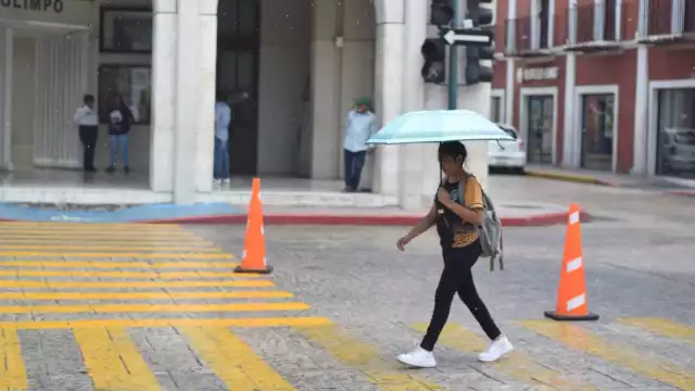 Se esperan lluvias durante esta semana en la Península de Yucatán