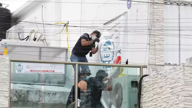 El laboratorio está asegurado por la FGE