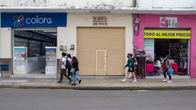 La pandemia por coronavirus llevó a decenas de establecimientos en Yucatán a pausar sus actividades