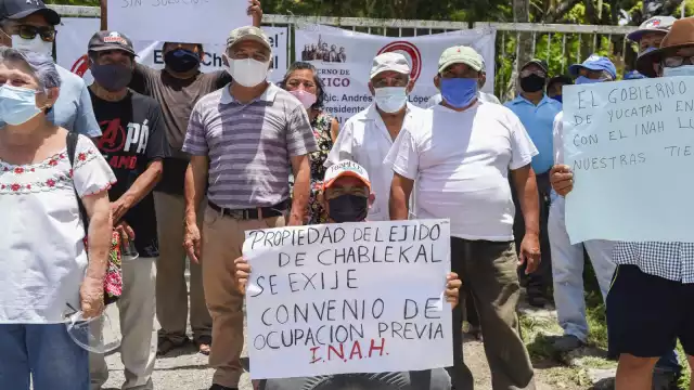 Es el segundo día que cierran la entrada