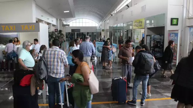 Con un retraso de 15 minutos salió el único vuelo que sale del Aeropuerto de Campeche