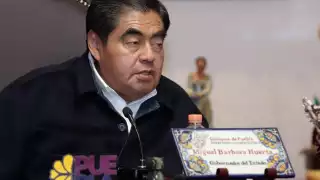 Miguel Barbosa tomó posesión como gobernador de Puebla el 1 de agosto de 2019